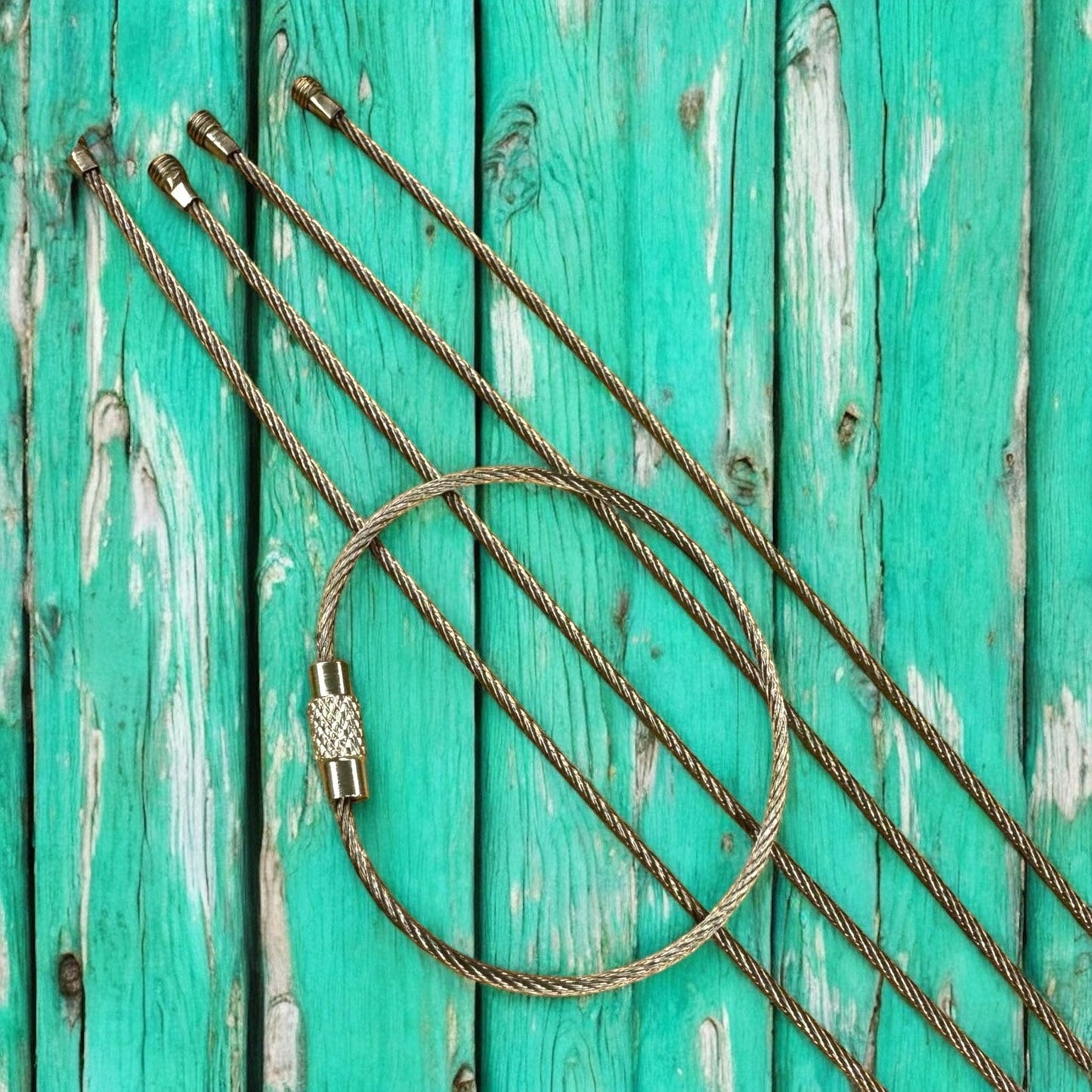 Silver Wire 6 inches (Cup Charms)