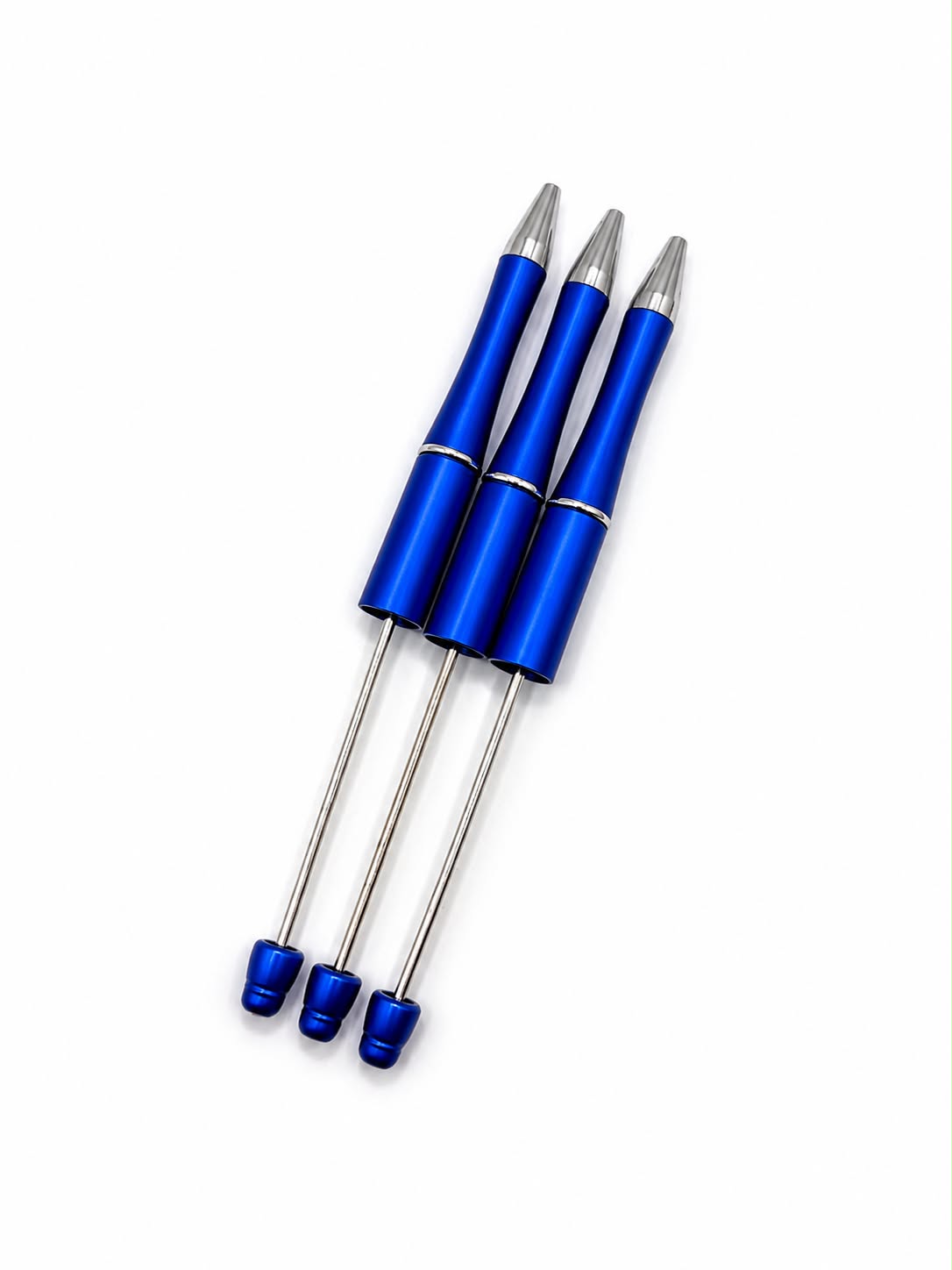 Blue Beadable Pen
