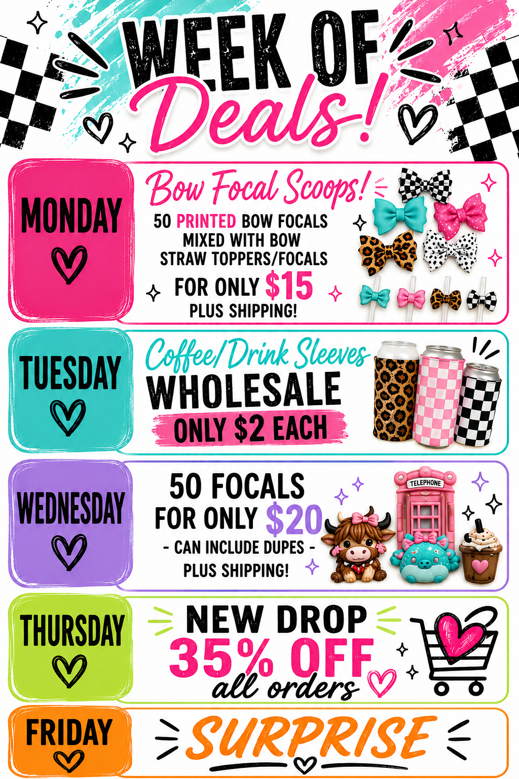 Bow Scoops