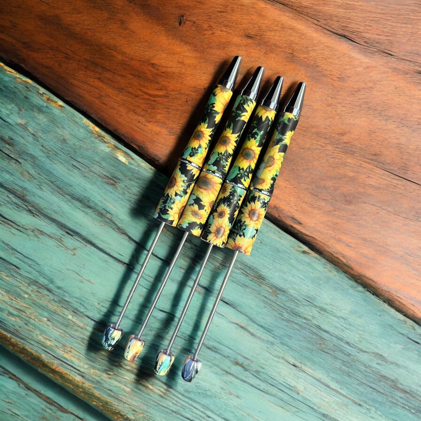 Sunflower Beadable Pen