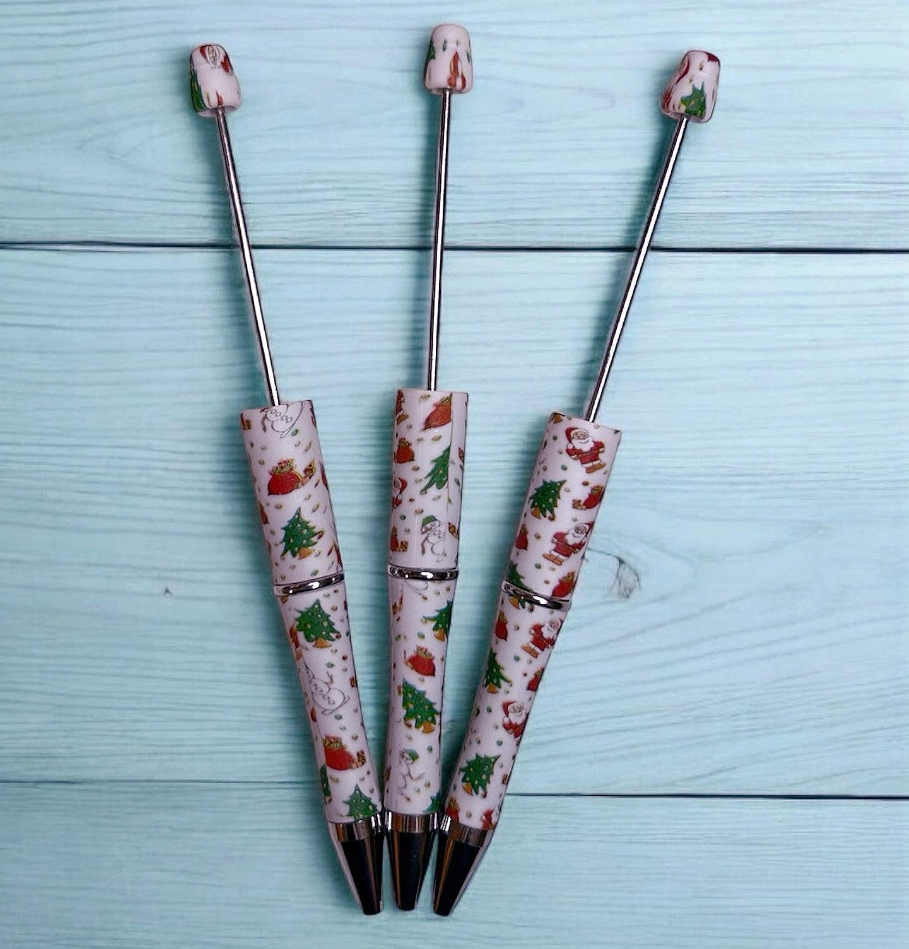 White Christmas Print Pen