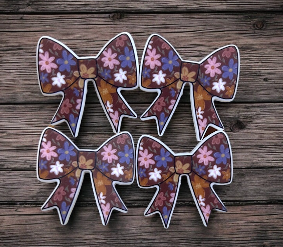 Fall Flowers Bow