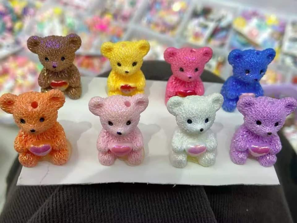 Acrylic Bears (Pack of 5)