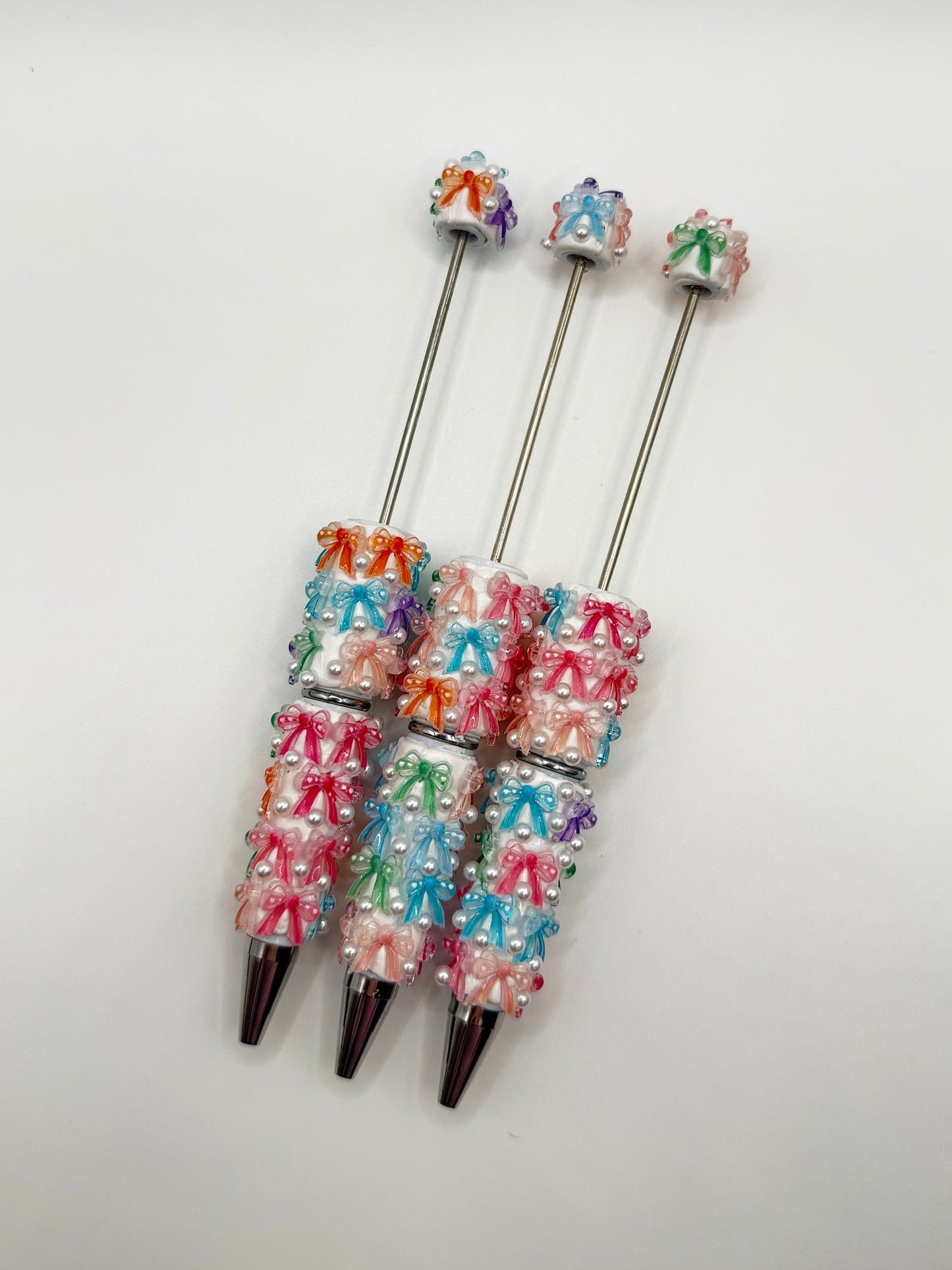 Rhinestone Bow Pens