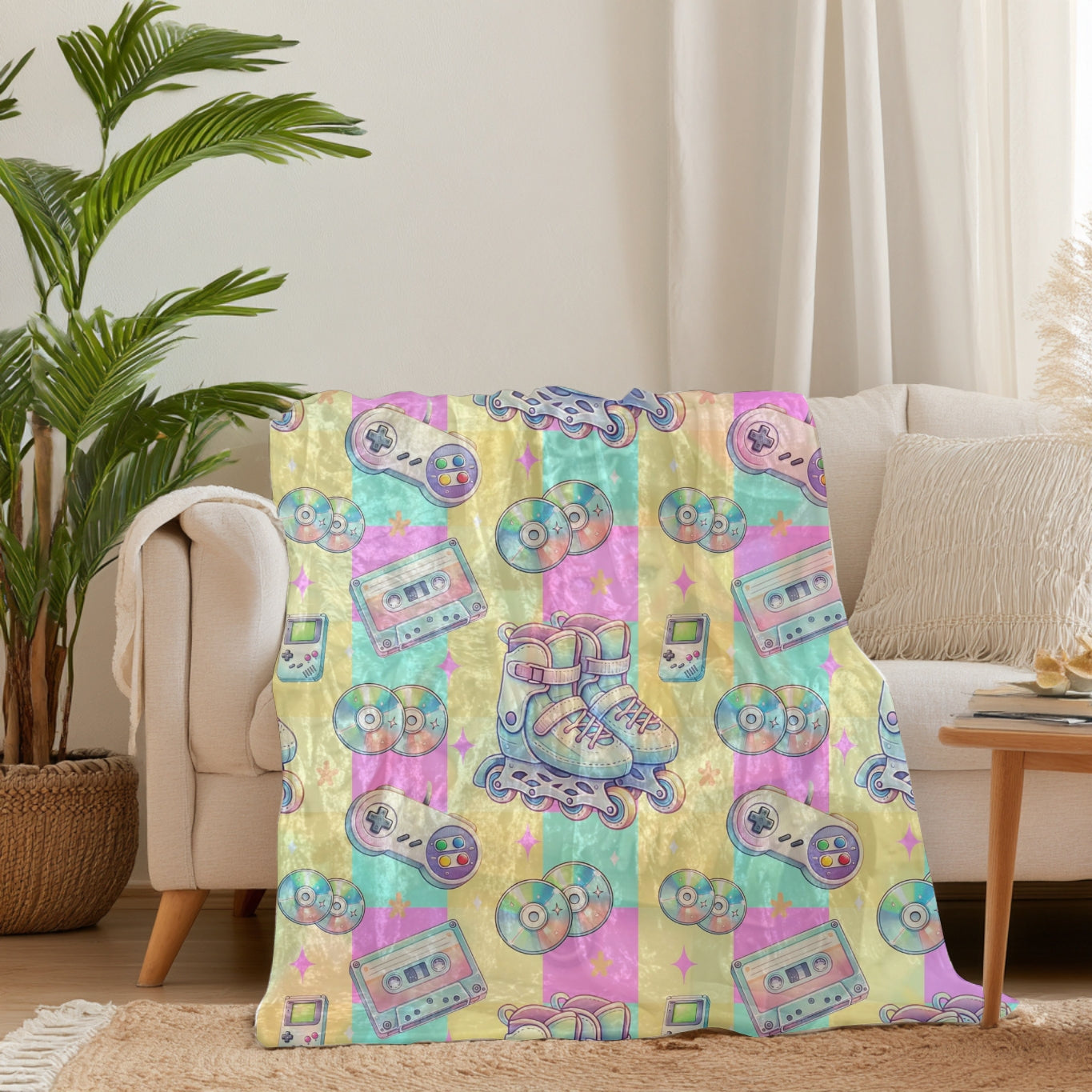 PRESALE PLEASE READ 90s Throwback Blanket 70x78" (Exclusive)