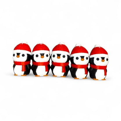 3D Christmas Penguin