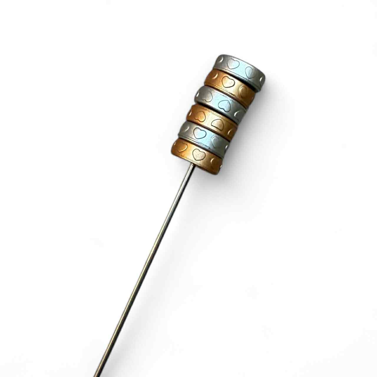 12mm Hearts Round Flat Silicone Spacer