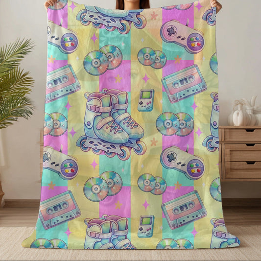 PRESALE PLEASE READ 90s Throwback Blanket 70x78" (Exclusive)