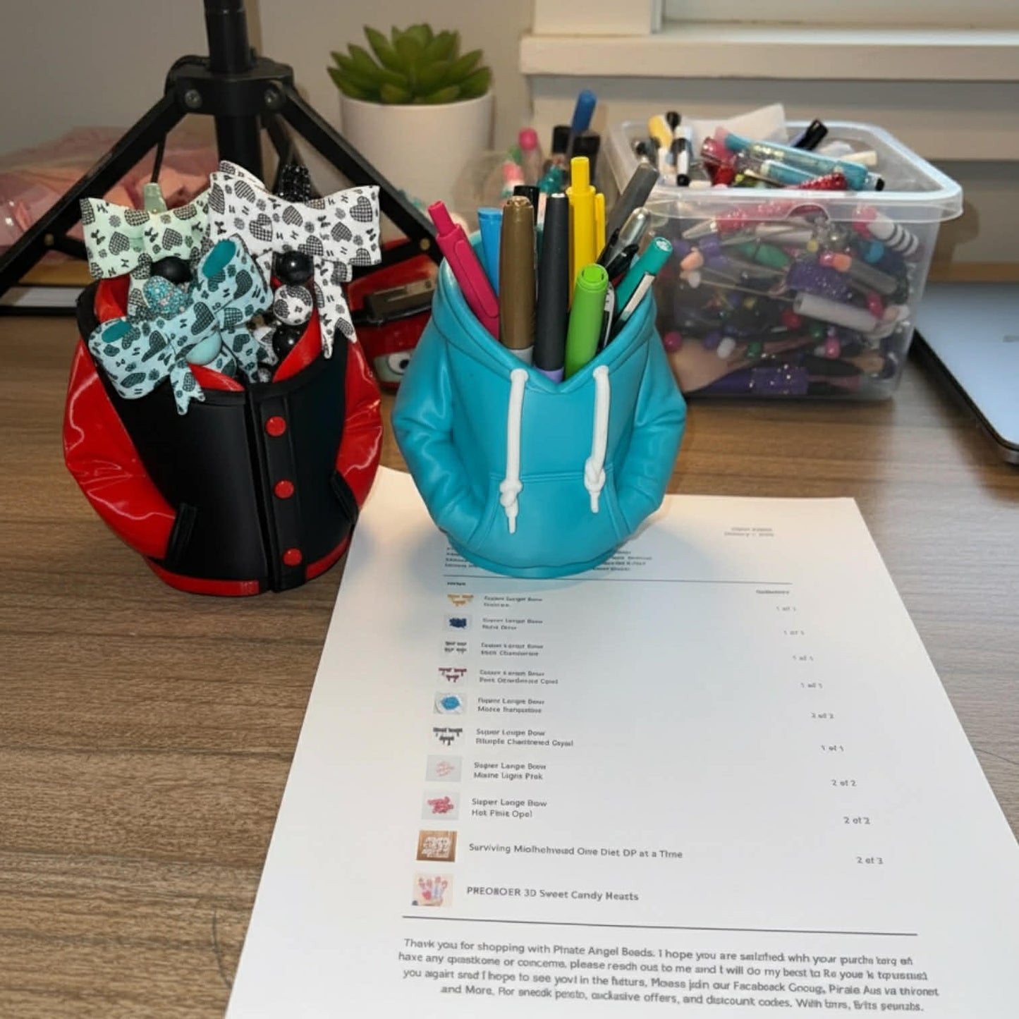 Hoodie Pen Holder