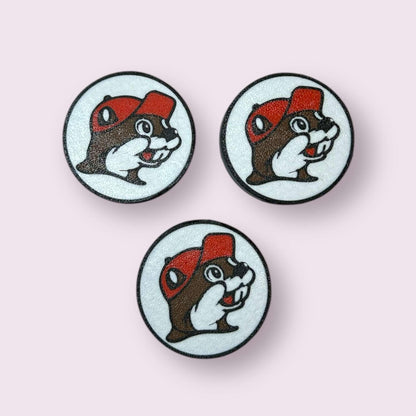 BucBeaver Straw Charm