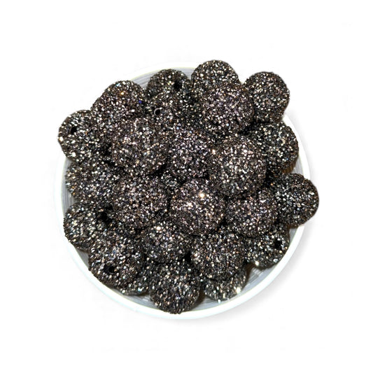 20mm Sugar Black Acrylic (5 Pack)