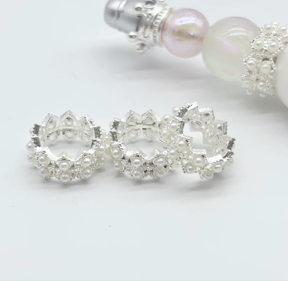 15mm Bling Ring Spacers (5 Pack)