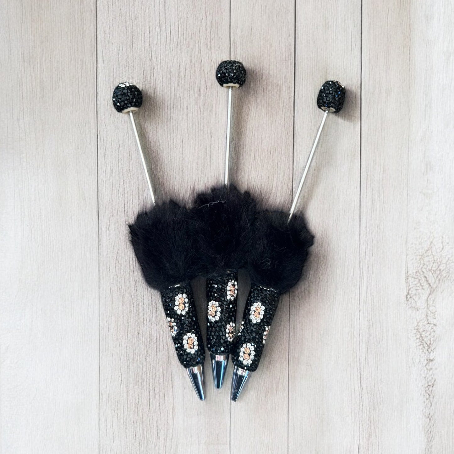 Fuzzy Blingy Pens