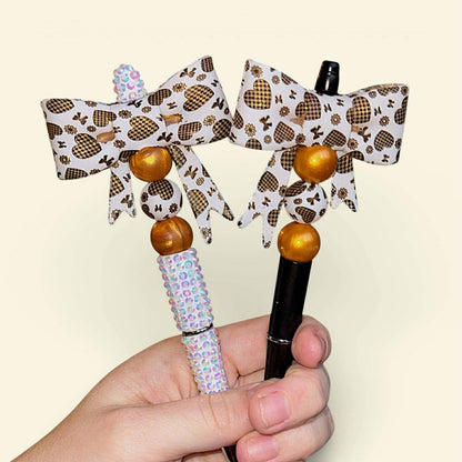 Checkered Hearts Straw Toppers - Exclusive