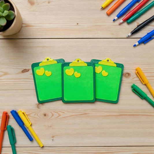 Heart Clipboard Flatback