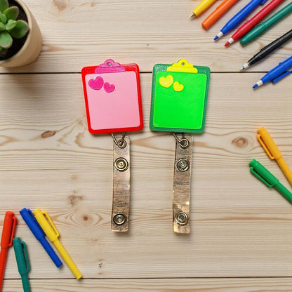 Heart Clipboard Flatback