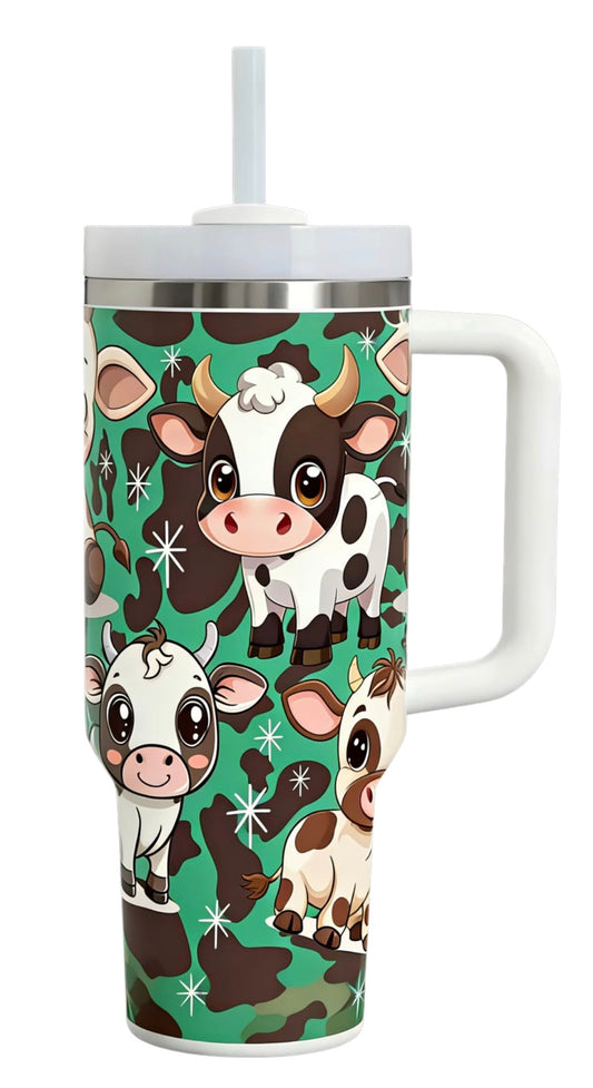 40oz Cutie Cow Tumblers