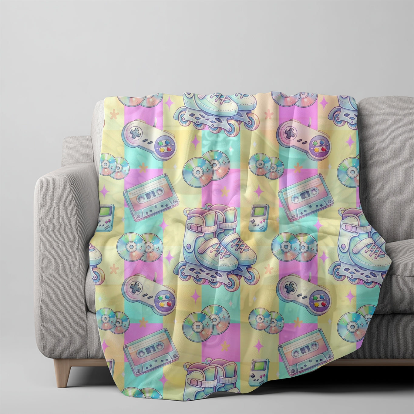 PRESALE PLEASE READ 90s Throwback Blanket 70x78" (Exclusive)
