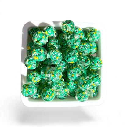 Christmas Acrylic 16mm (Pack of 5)