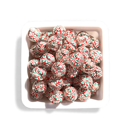 Christmas Acrylic 16mm (Pack of 5)