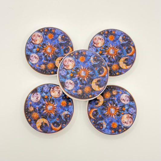 Celestial Moon Phases