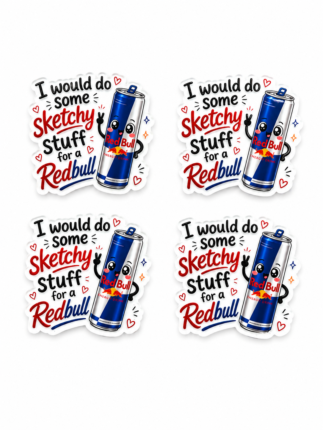 Sketchy Stuff Collection Acrylic Flatbacks