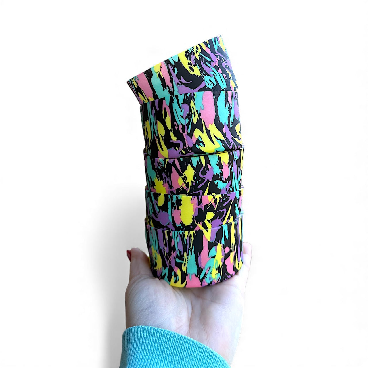 Patterned Tumbler Boot and Topper Sets