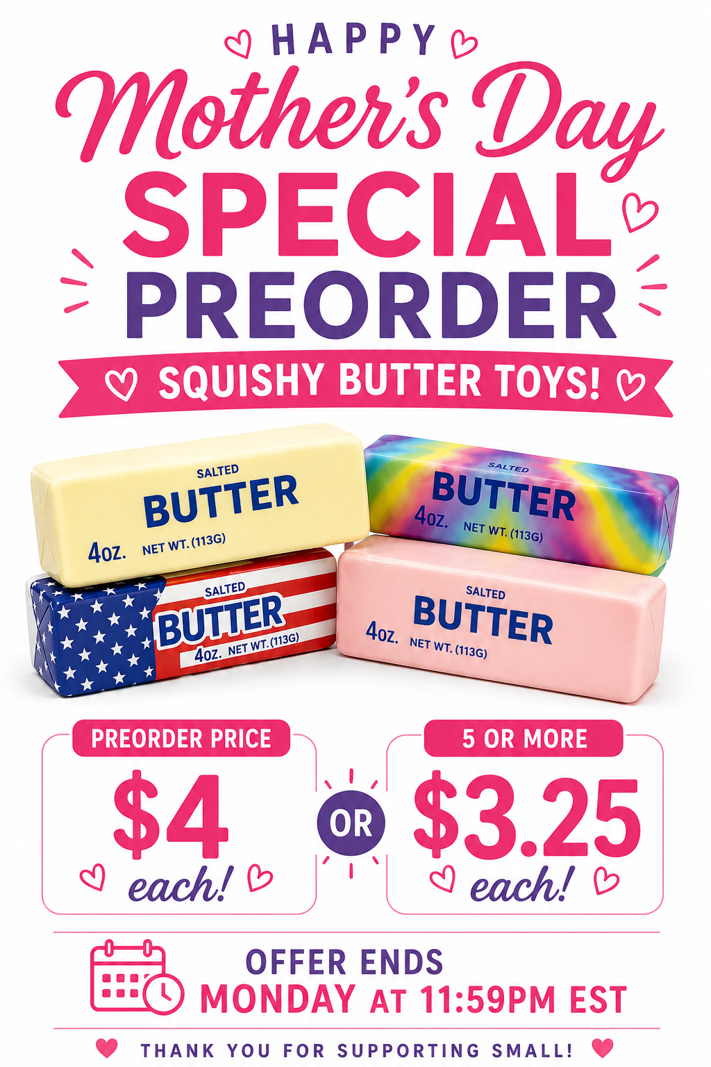 Squishy Butter Preorder