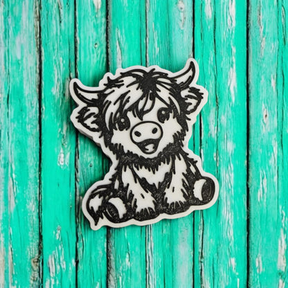 Highland Cow Charm