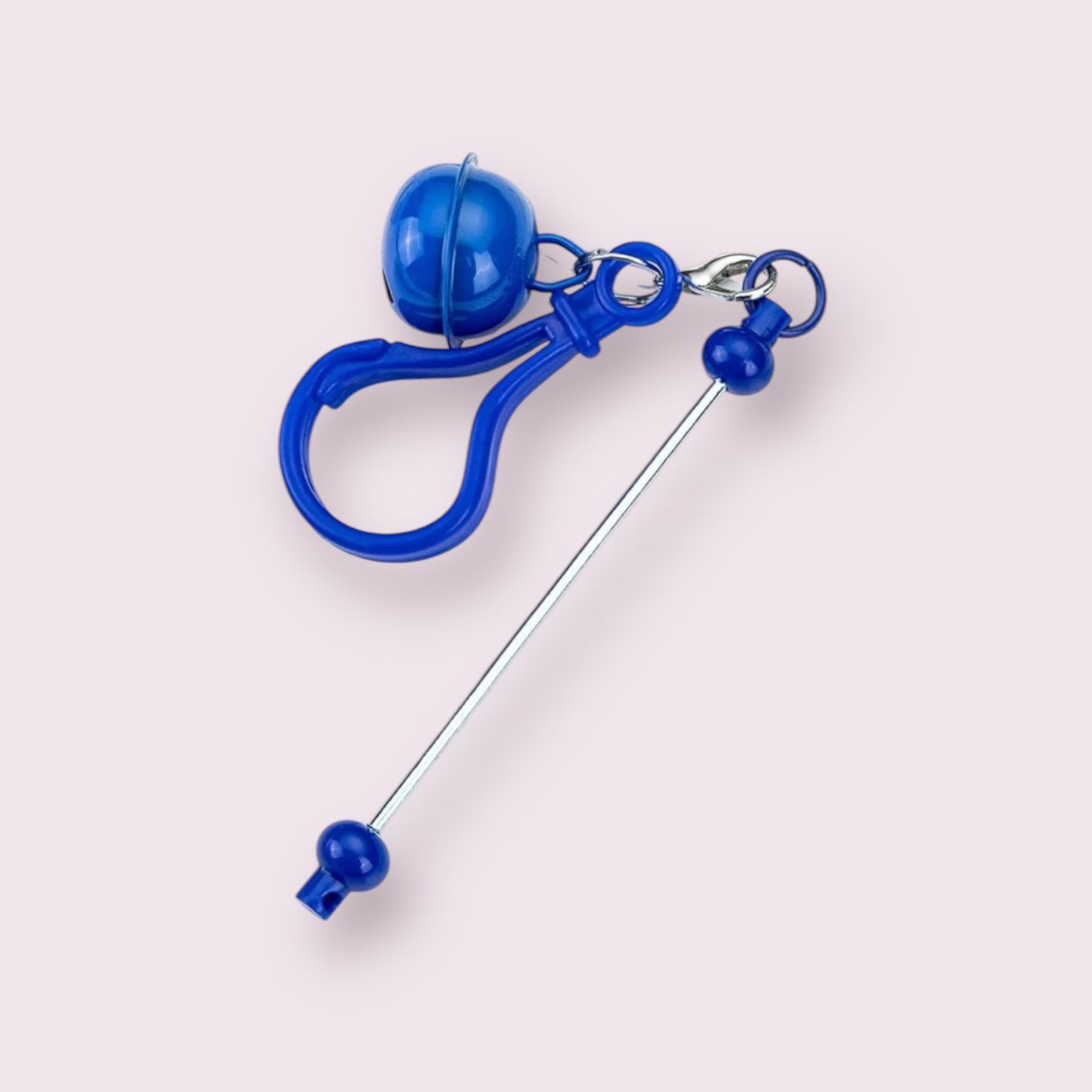 Beadable Keychain with Bell