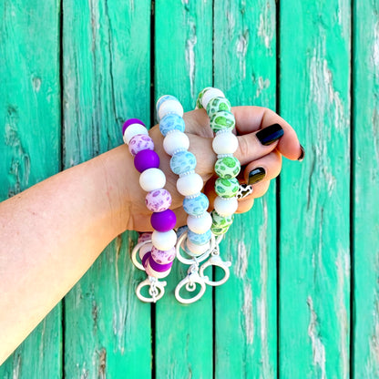 15mm Birthstone Collection Printed Silicone Bead (5 pack)