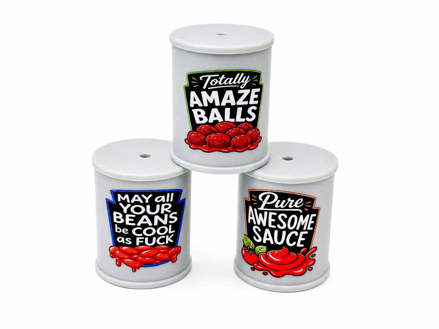 3D Throwback Slang Cans