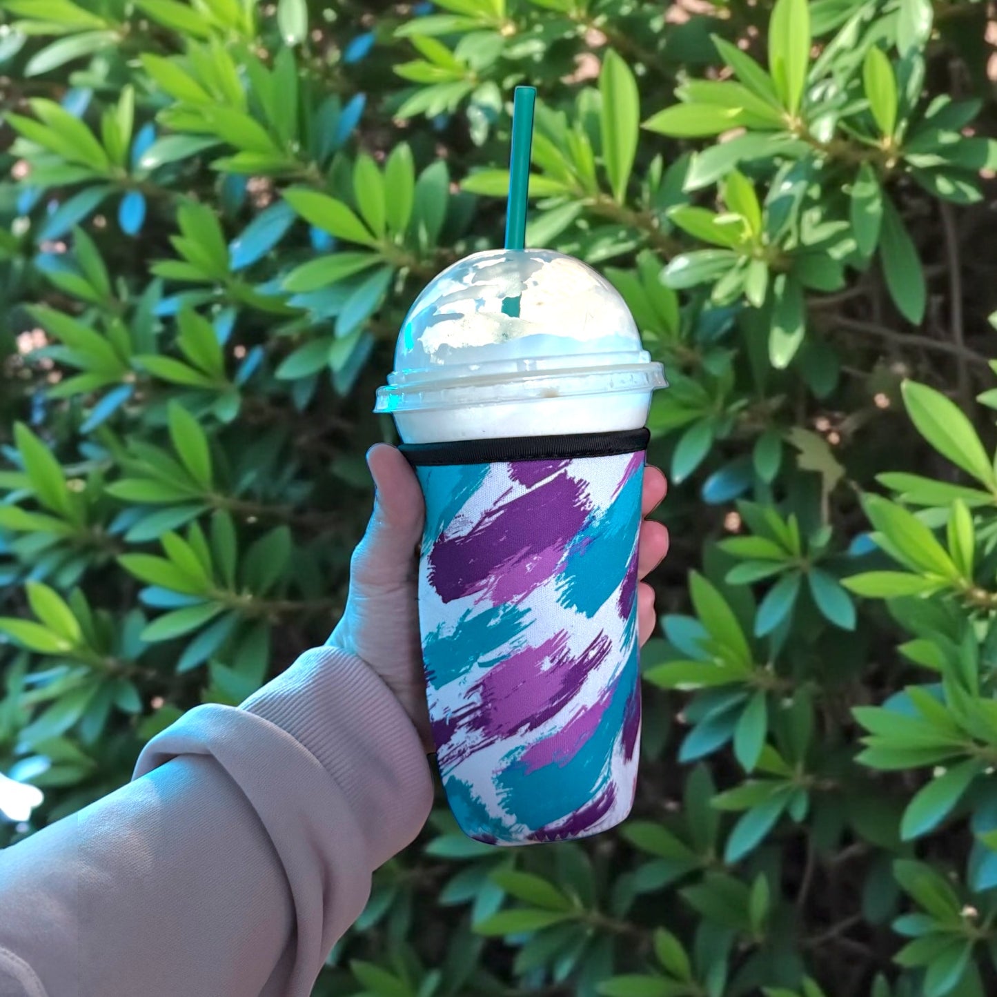 90s Throwback Jazz Pattern Coffee/Drink Sleeves