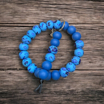 15mm Birthstone Collection Printed Silicone Bead (5 pack)