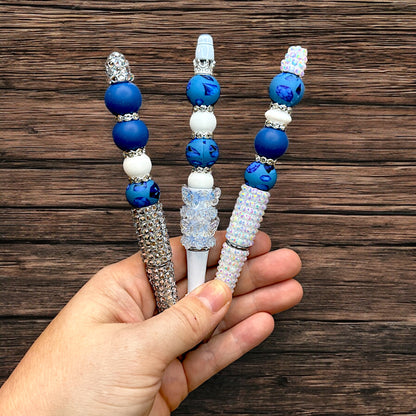 15mm Birthstone Collection Printed Silicone Bead (5 pack)