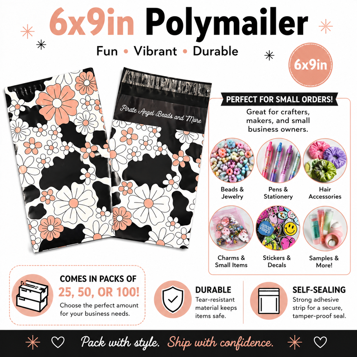 6x9 Daisy Cow