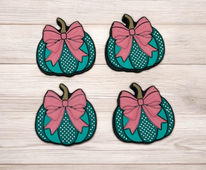 All Dolled-Up Pumpkin with Bow