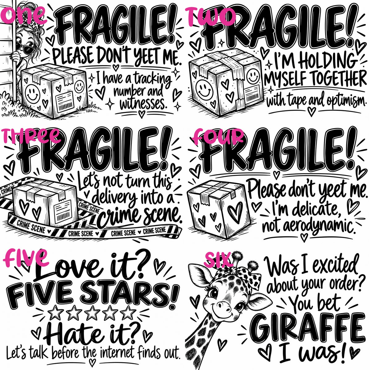 Packaging Stickers