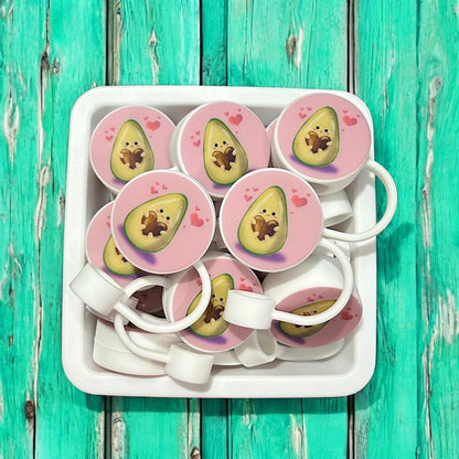 Hand drawn Avocado Topper - 10mm