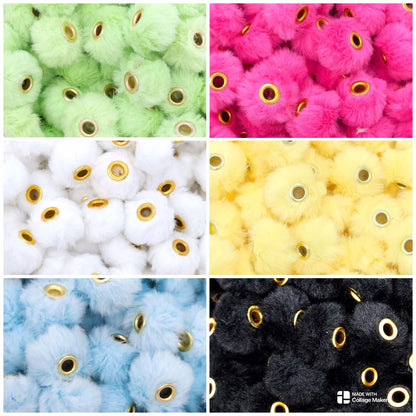 Fuzzy Spacer Beads