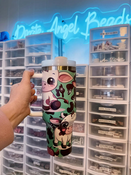 40oz Cutie Cow Tumblers