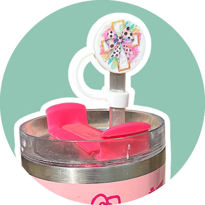 Cross Straw Topper - 10mm