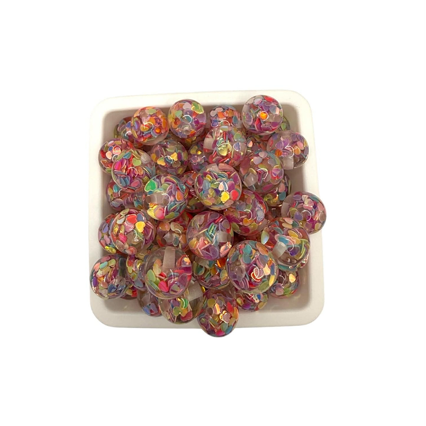 Confetti Acrylic 16mm (10 Pack)