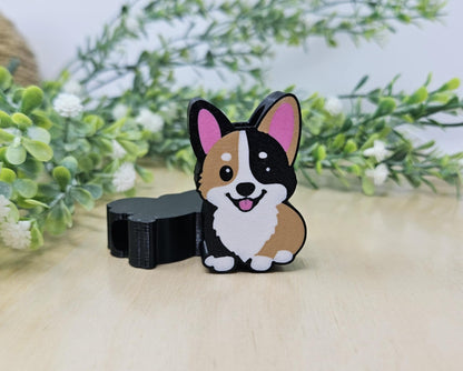 Corgi Straw Charm